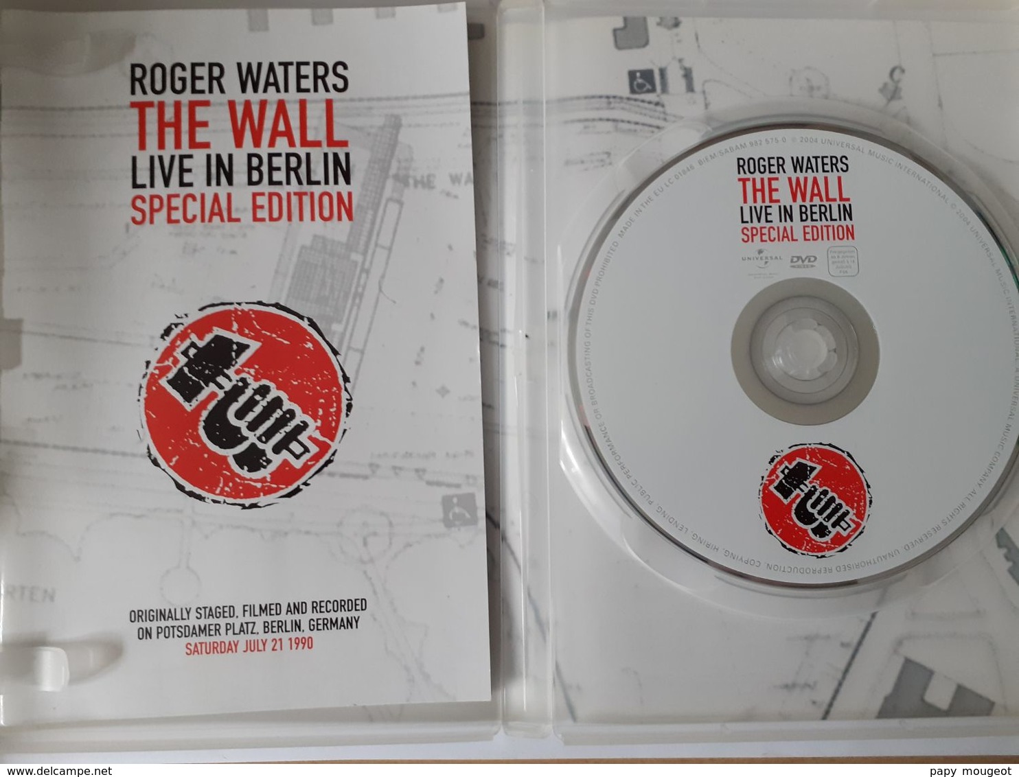 Roger Waters The Wall Live In Berlin Special Edition - Music On DVD