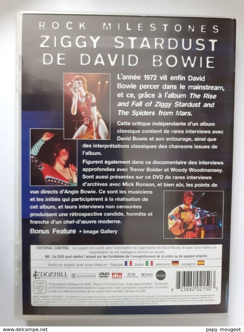 DAVID BOWIE'S ZIGGY STARDUST - Muziek DVD's