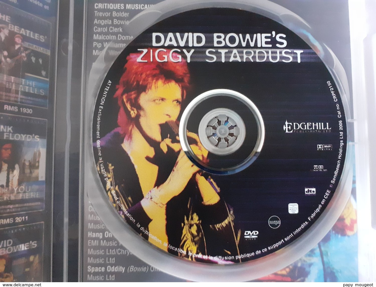 DAVID BOWIE'S ZIGGY STARDUST - DVD Musicaux