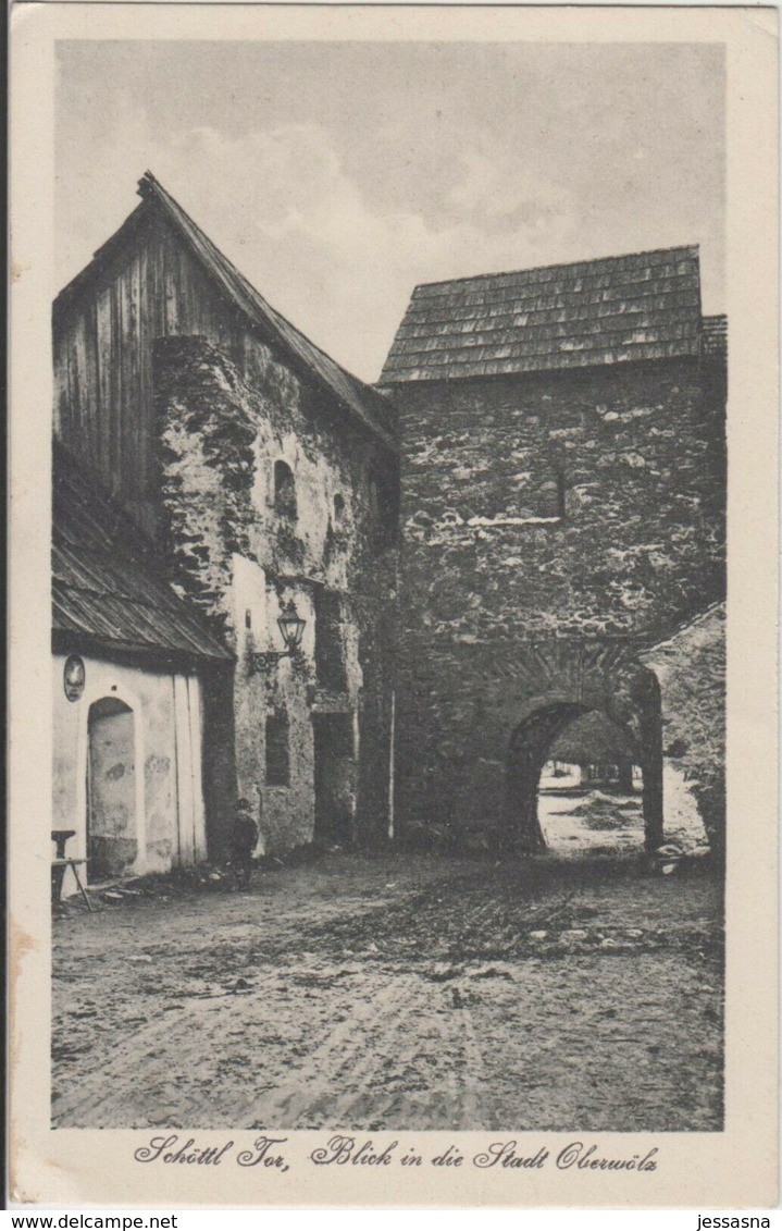 AK - Stmk - OBERWÖLZ (Murau) - "Schöttl-Tor" 1921 - Oberwölz