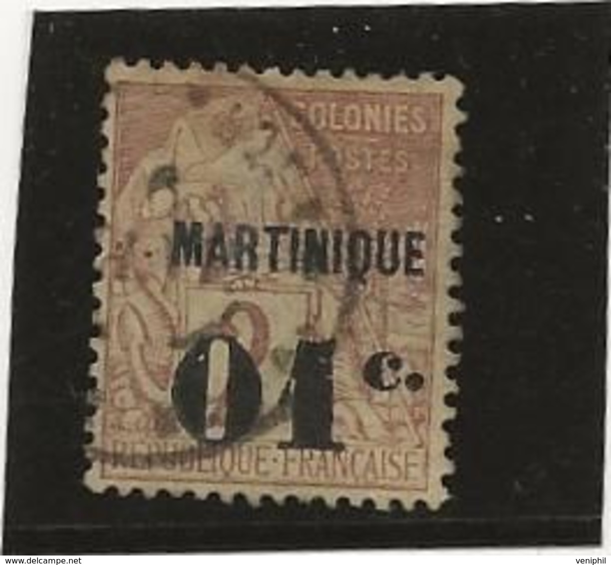 MARTINIQUE - N° 7 OBLITERE - TB- ANNEE 1888-91 - Gebruikt