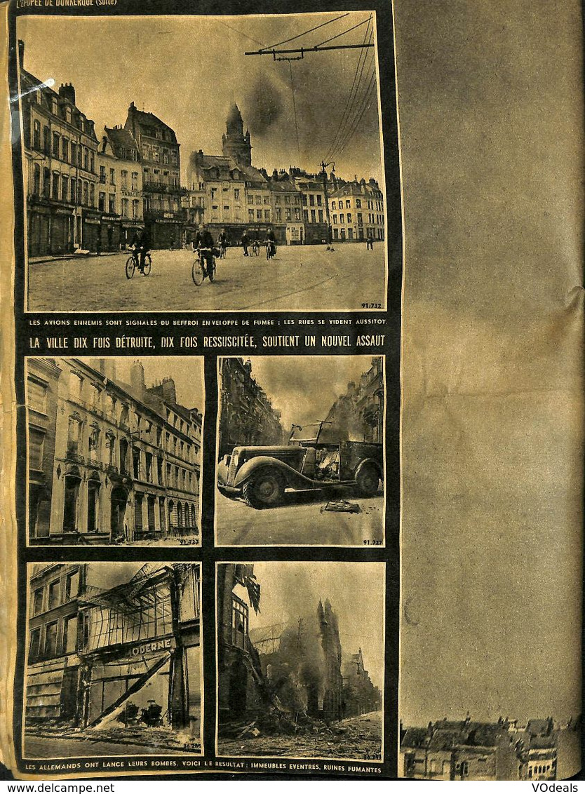 Revue Match - 6 juin 1940 - L"Epopée de Dunkerque