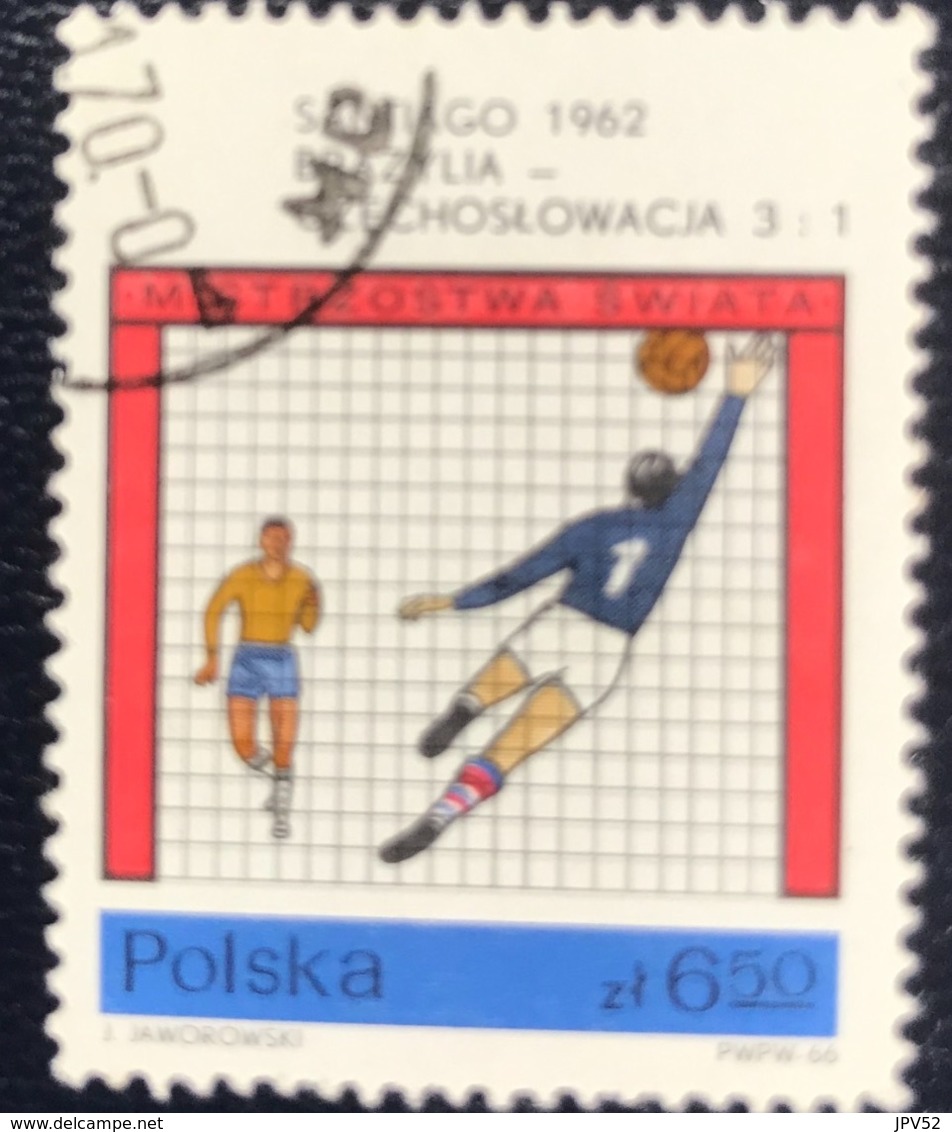 Polska - Poland - P1/14 - (°)used - 1966 - WK Voetbal - Michel Nr.1671 - 1962 – Chili