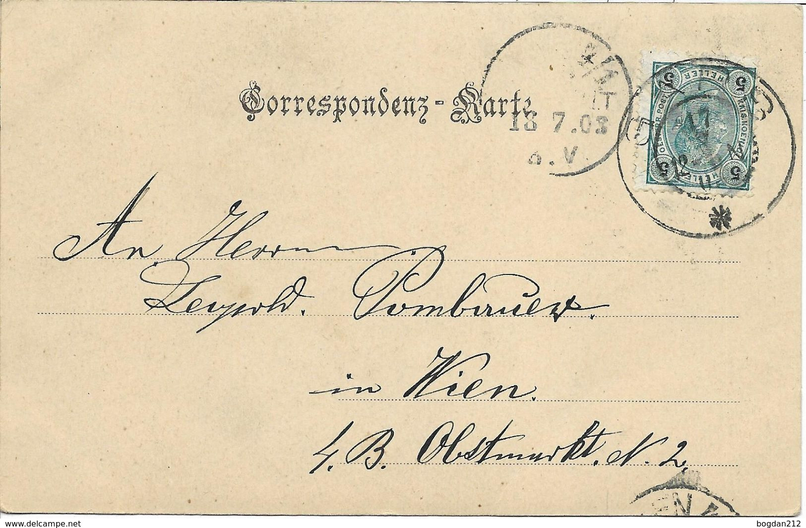 1903 - ROSENBURG , Gute Zustand , 2 Scan - Rosenburg