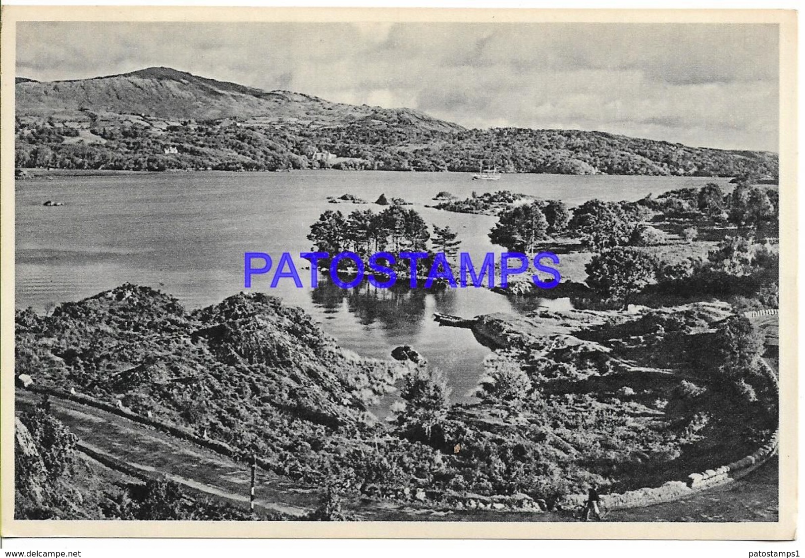 138288 IRELAND BAILE ATHA CLIATH VIEW PARTIAL CIRCULATED TO ARGENTINA POSTAL STATIONERY POSTCARD - Interi Postali