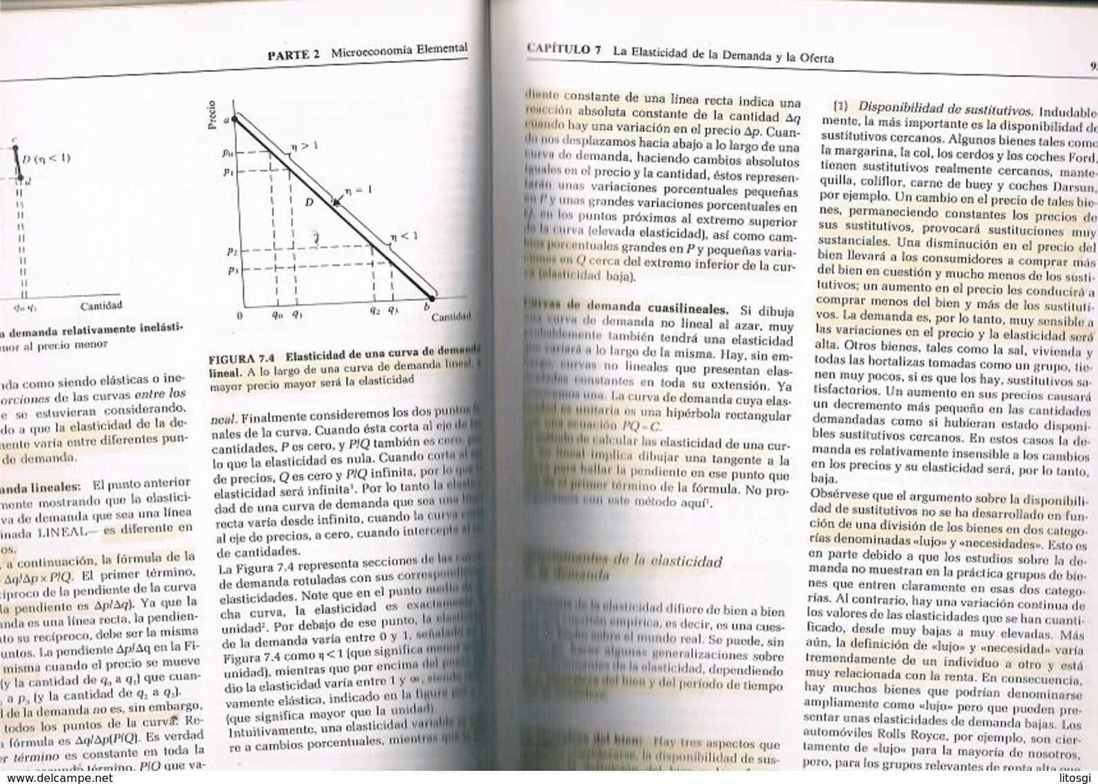 PRINCIPIOS DE ECONOMÍA LYPSEY COLIN FOTOS COMO NUEVO - Economía Y Negocios