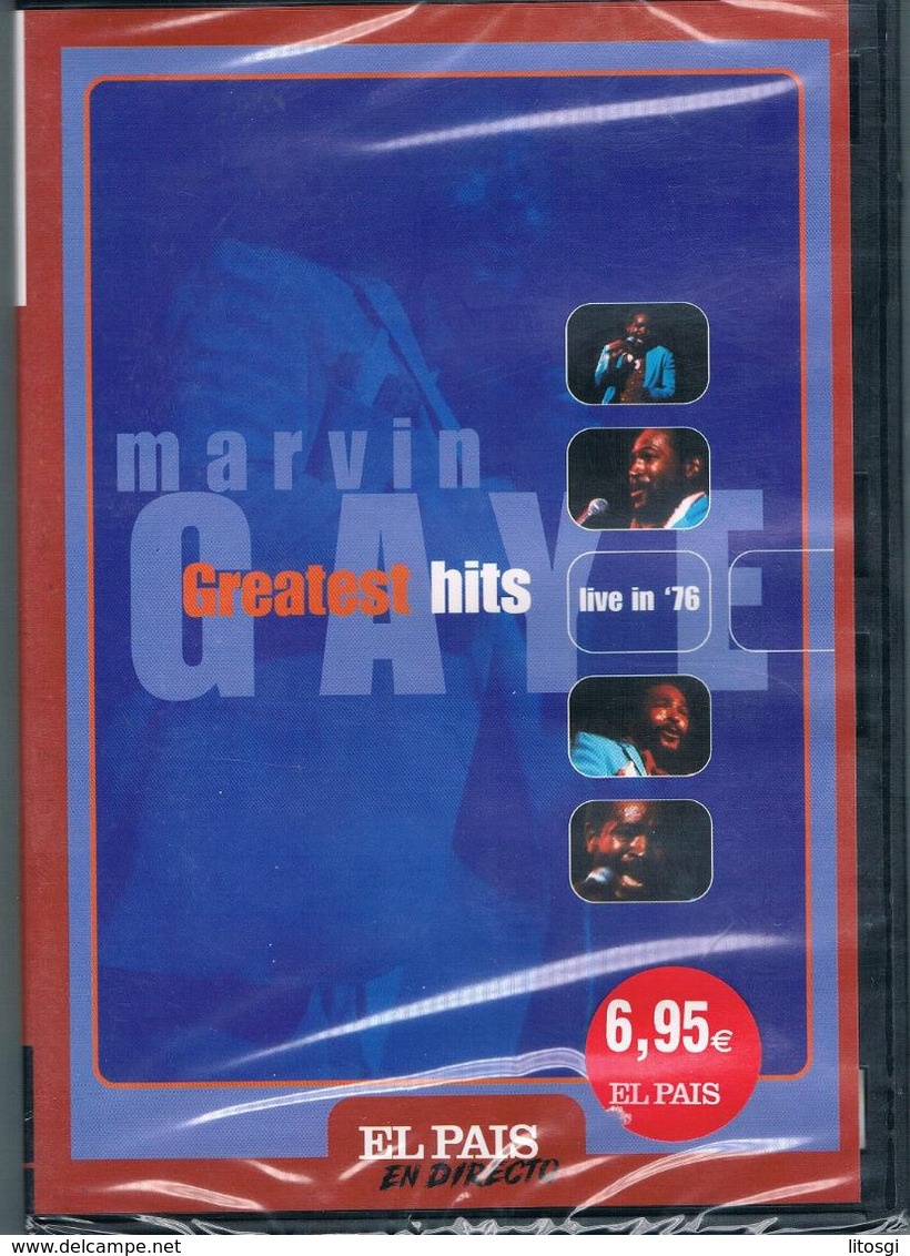 MARVIN GAYE DVD SIN DESEMBALAR / VER EXPLICACIÓN FOTOS!!!!! - Music On DVD