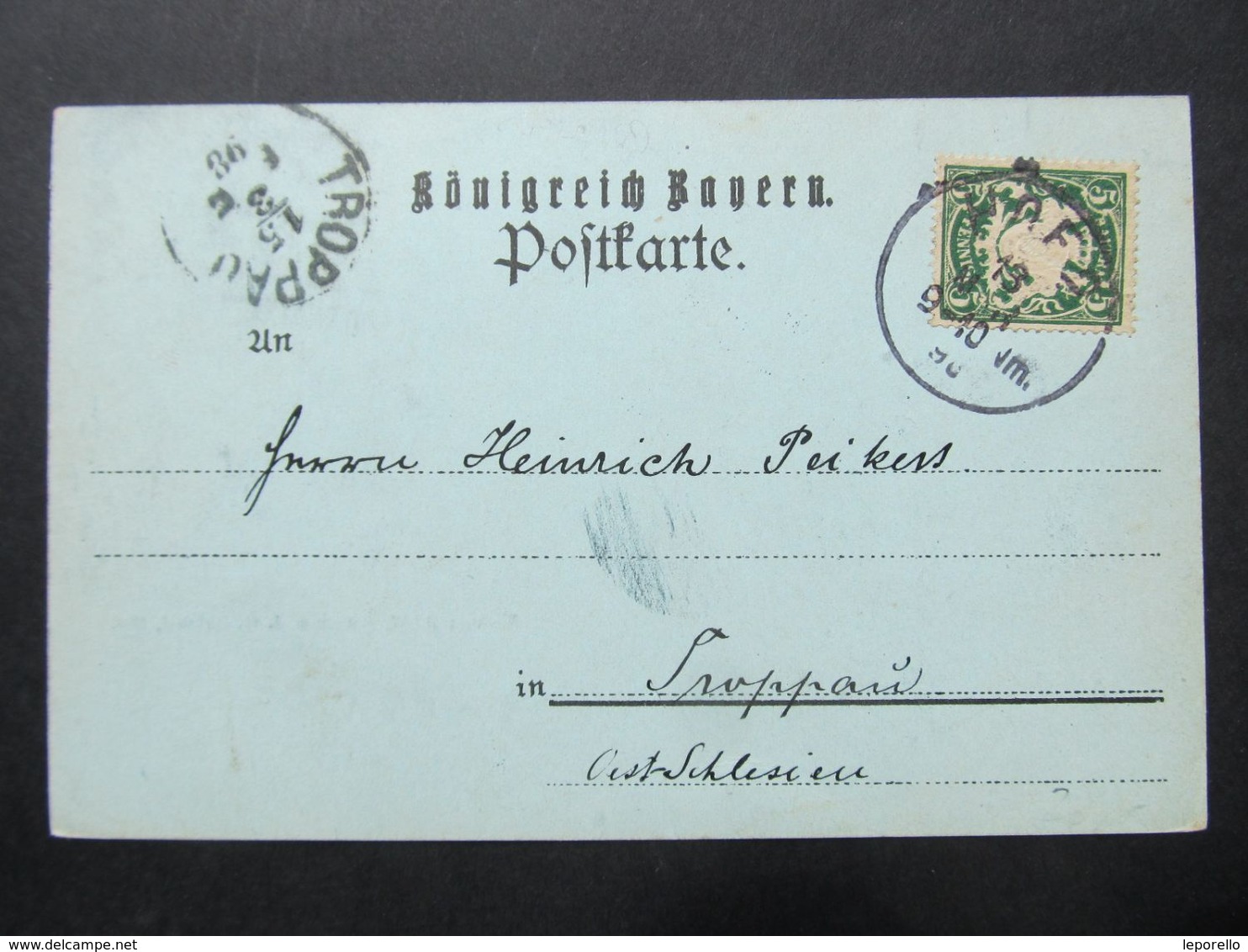 AK HOF I.Bayern Mondschein 1898  //  D*45021 - Hof