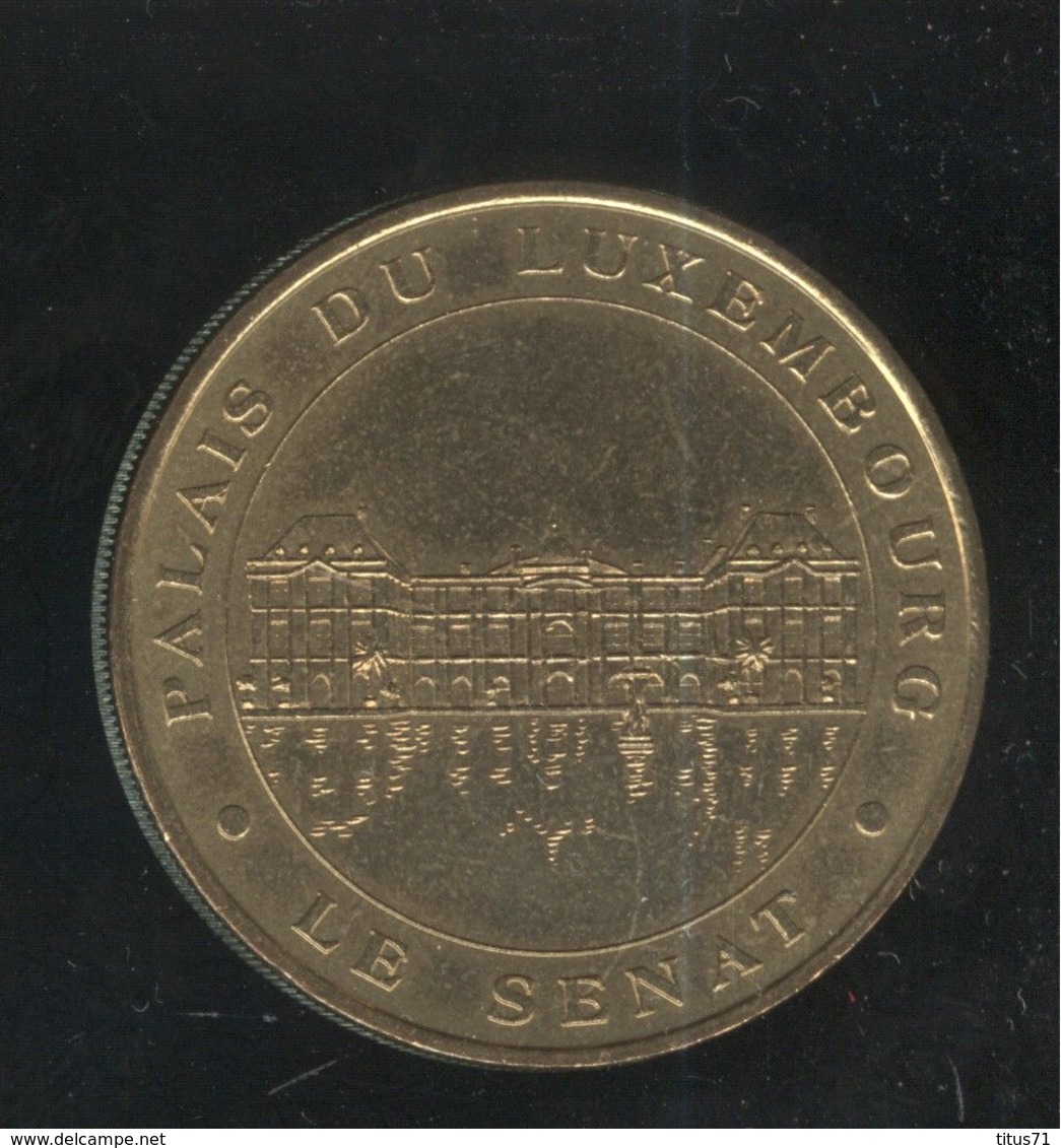 Jeton Touristique Monnaie De Paris - Palais Du Luxembourg - Le Sénat - Non Daté - Non-datés