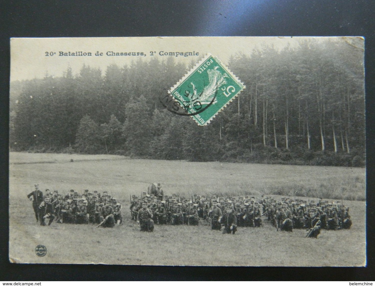 20 ème BATAILLON DE CHASSEURS            2 ème COMPAGNIE - Regiments