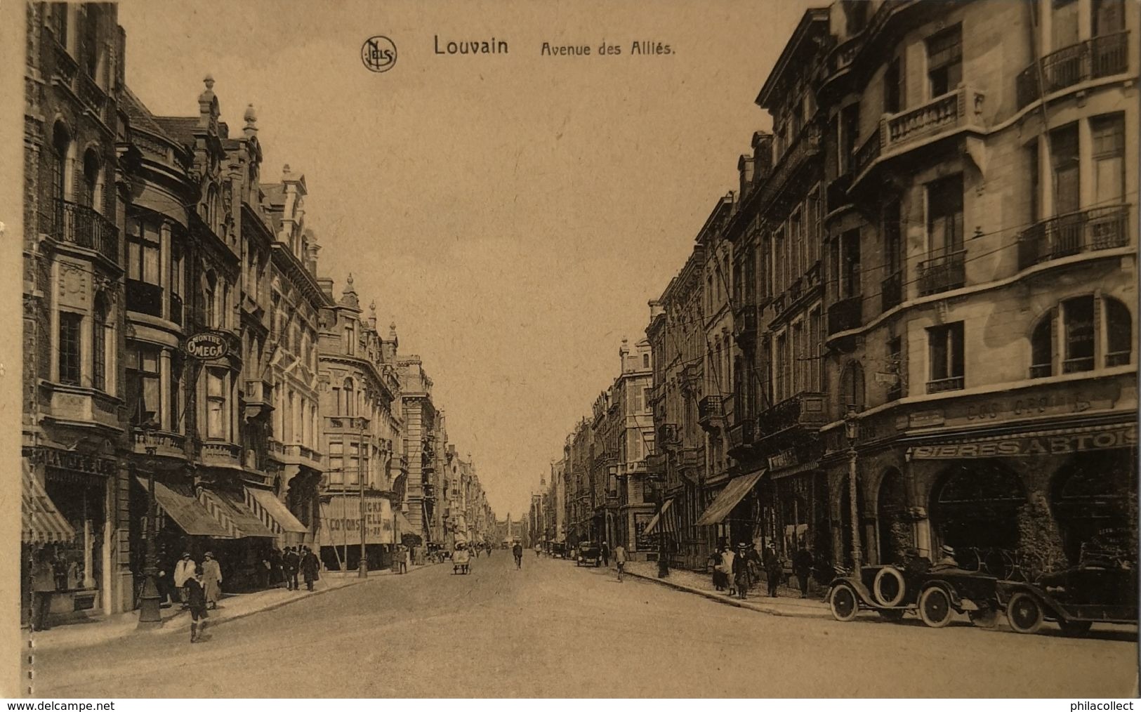 Leuven - Louvain // Avenue Des Allies (Belle Automobile) 19?? - Leuven