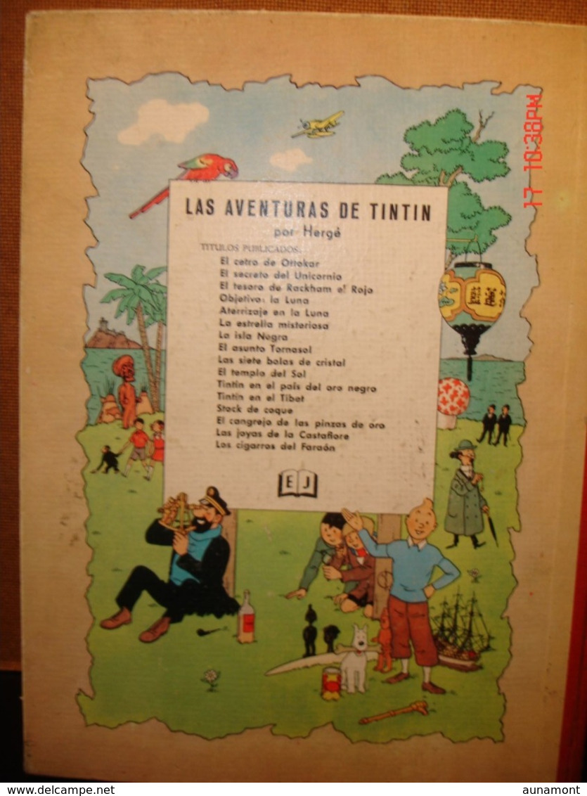 TINTIN---LA ESTRELLA MISTERIOSA  2º EDICION - BD Anciens