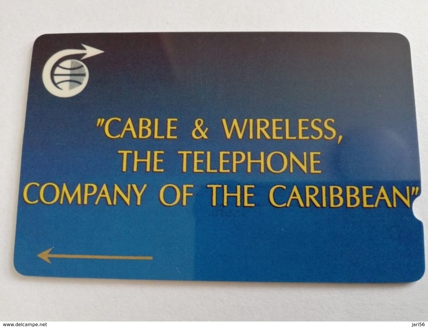 CARIBBEAN GENERAL /CARIBBEAN  C&W THE TELCO OF THE CARIBBEAN   MINT !! $5,40    GEN-CC1C 1CCMC  Old Logo C&W **2708** - Antilles (Autres)