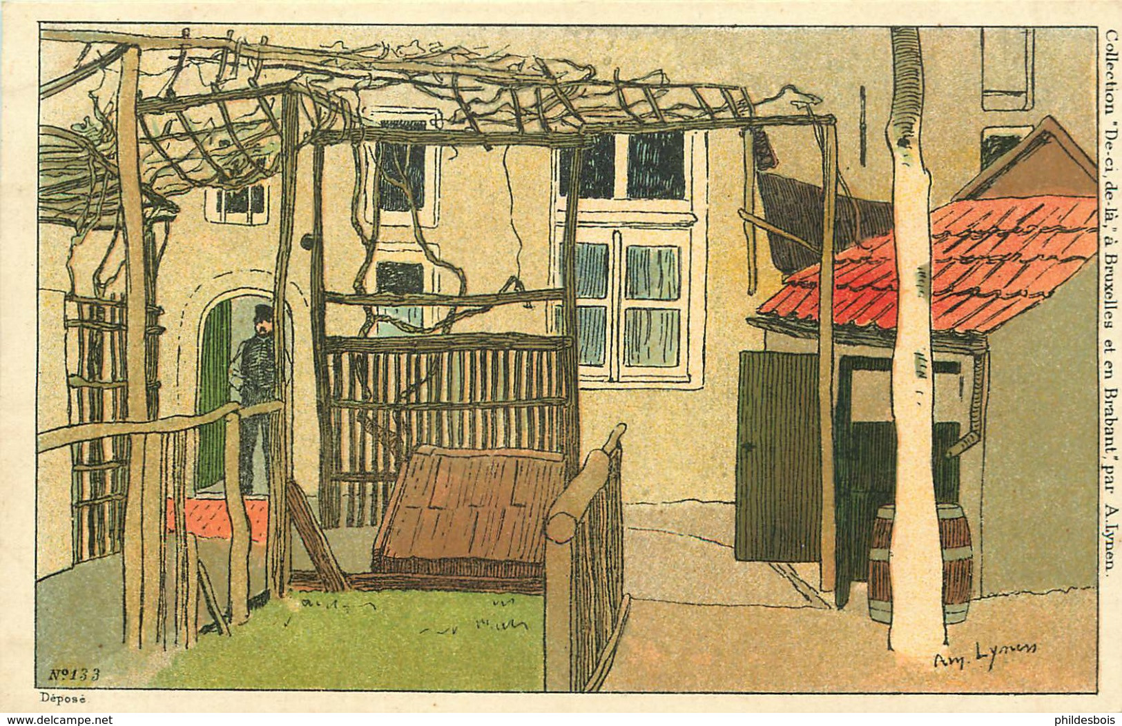 COLLECTION  De-ci De Là  Illustrateur A . LYNEN   N°133 - Lynen, Amédée-Ernest