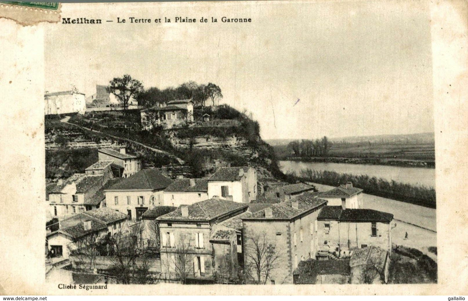 MEILHAN LE TERTRE ET LA PLAINE DE LA GARONNE - Meilhan Sur Garonne