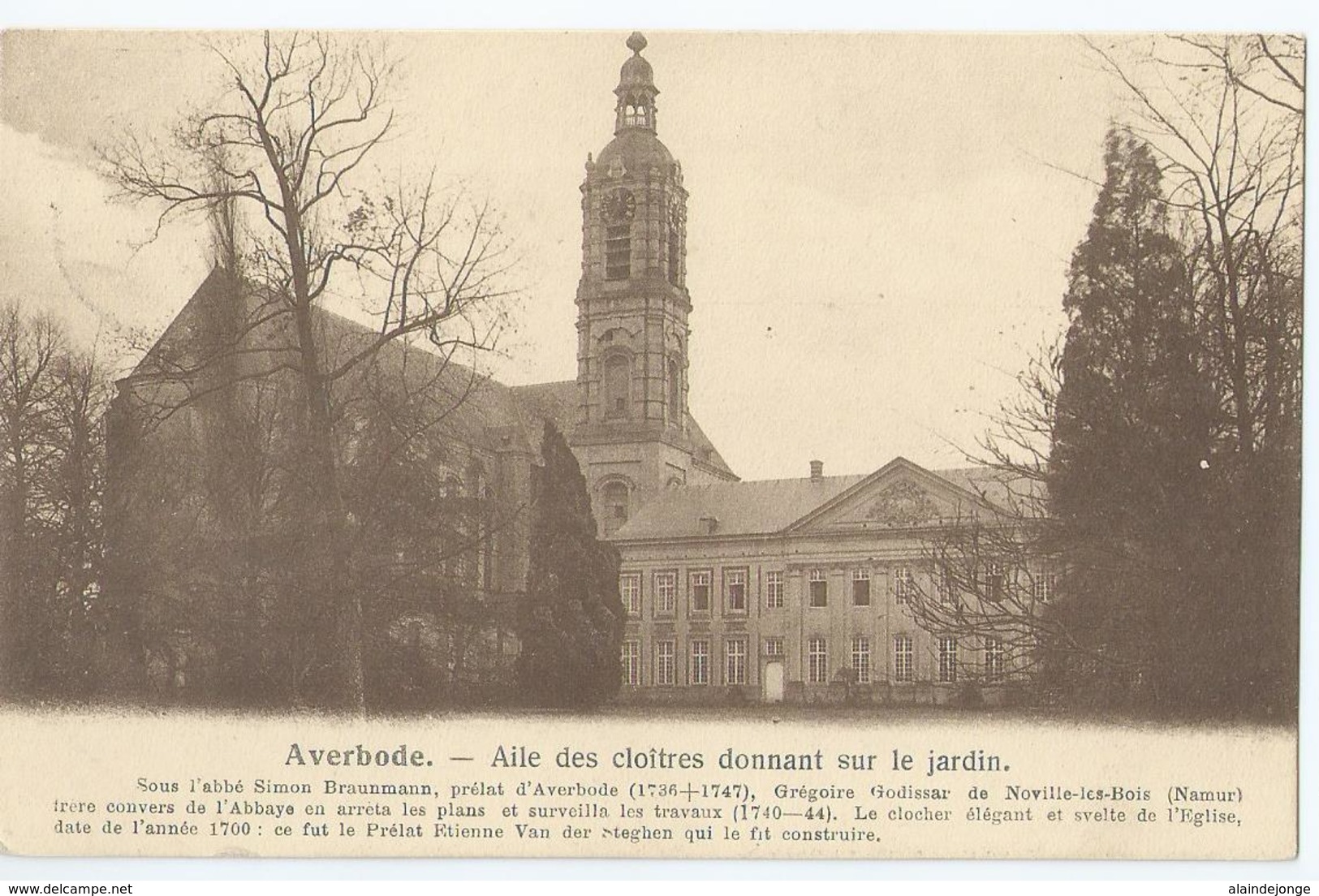 Averbode - Aile Des Cloîtres Donnant Sur Le Jardin - Edit. Ed. Adriaens-Cosyn, Averbode - 1919 - Scherpenheuvel-Zichem