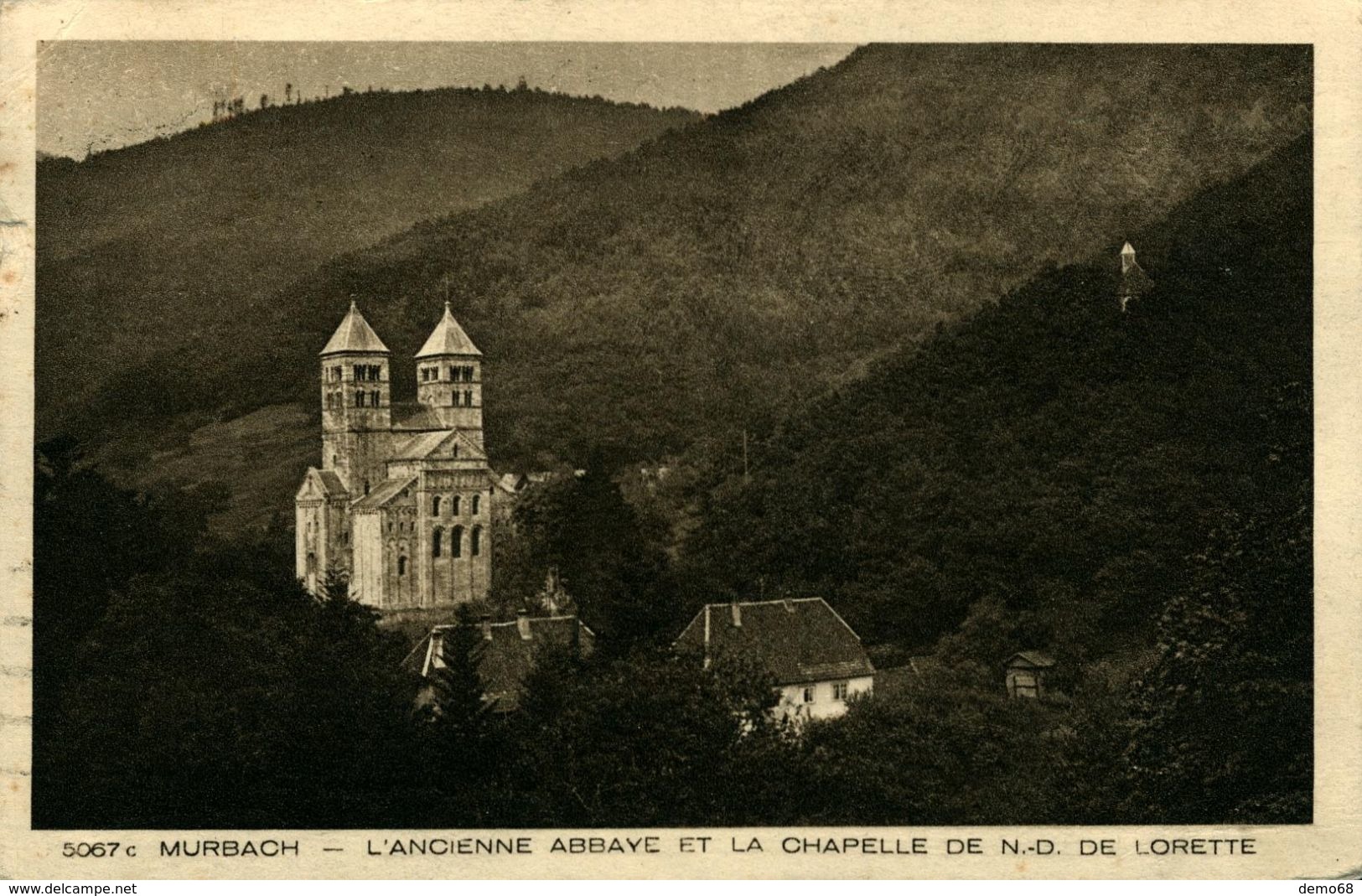 Murbach CAP 68 Haut-Rhin Abbaye Et Chapelle Ed Braun - Murbach