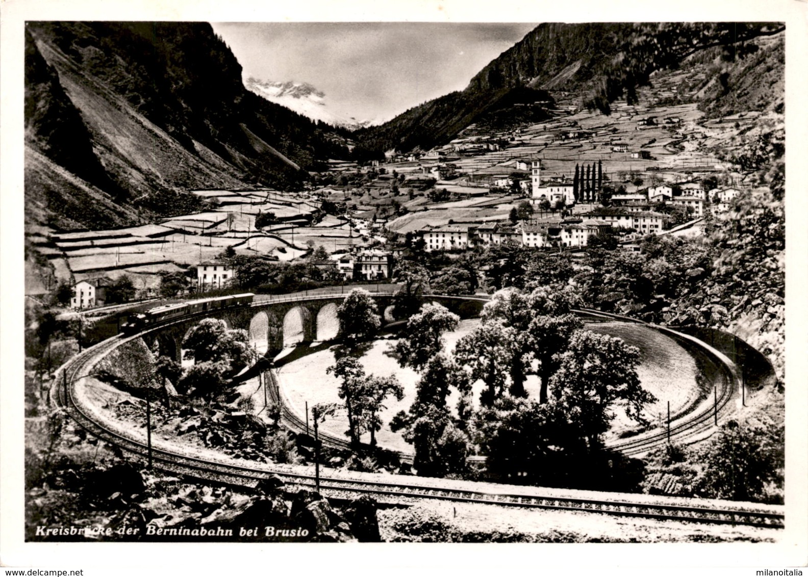 Kreisbrücke Der Berninabahn Bei Brusio (10) - Brusio