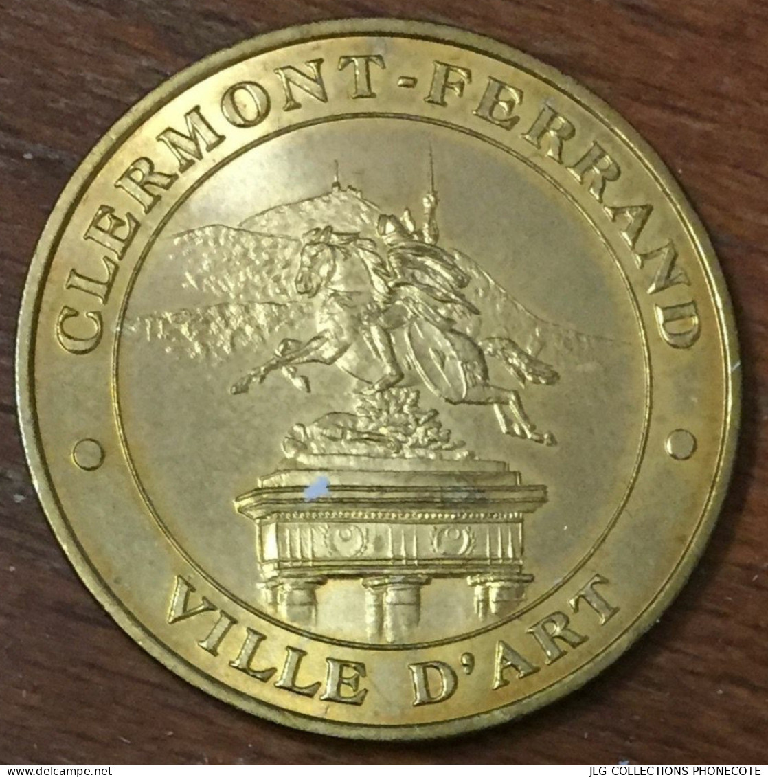 63 CLERMONT-FERRAND VILLE D'ART MDP 2009 MÉDAILLE SOUVENIR MONNAIE DE PARIS JETON TOURISTIQUE MEDALS COINS TOKENS - 2009