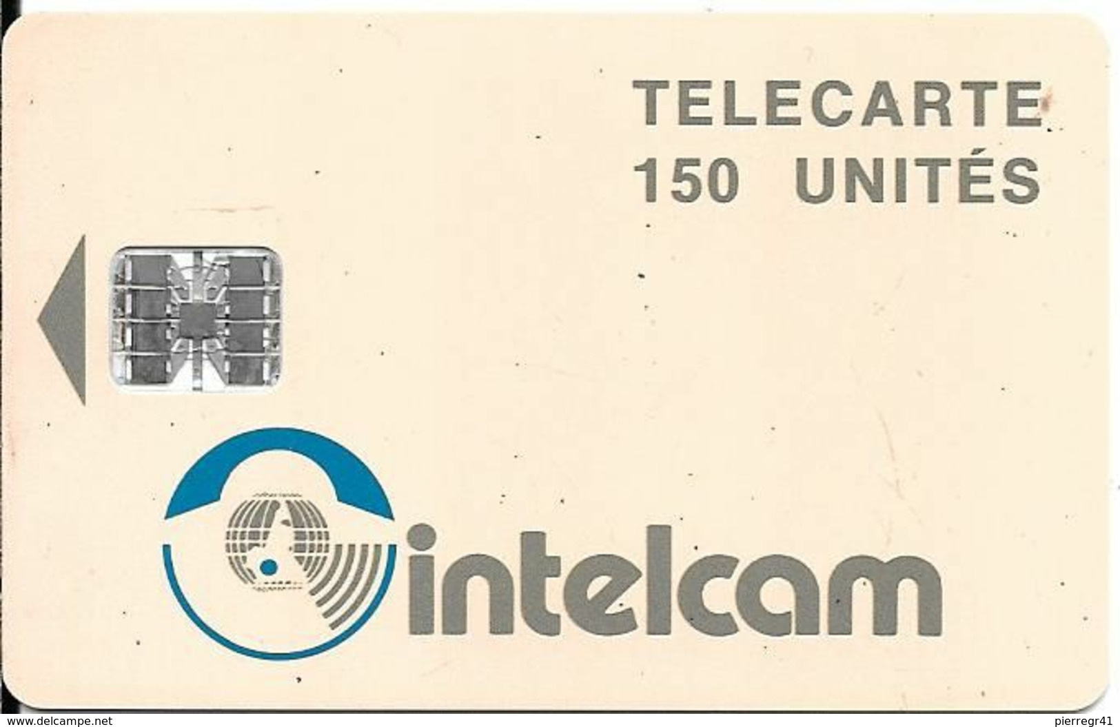 CARTE PUCE--CAMEROUN-SC7-150U-INTELCAM-R+ Saumon -V°N° Rge-00943273-Utilisé -TBE-RARE - Kameroen