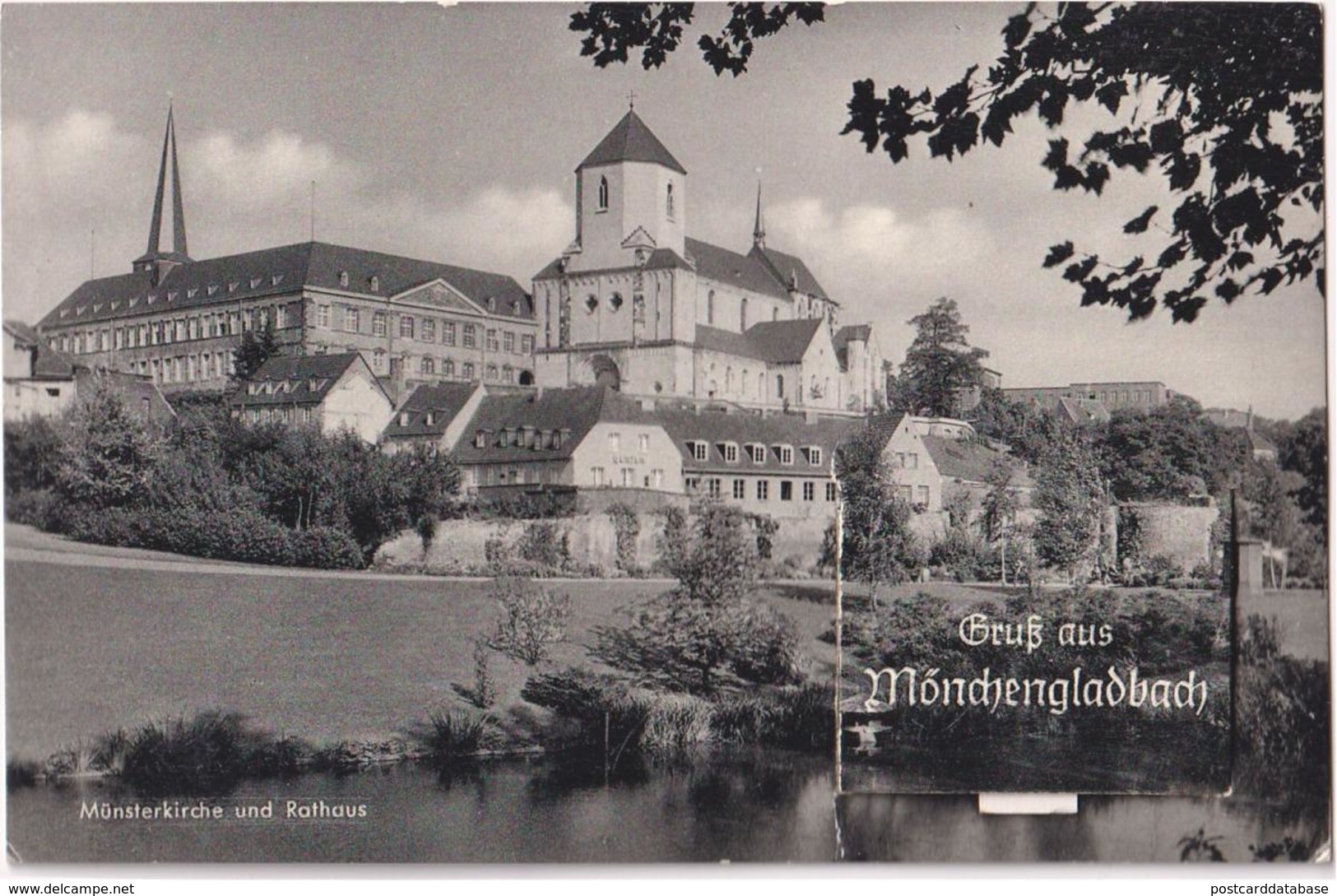 Gruss Aus Mönchengladbach - Münsterkirche Und Rathaus - & System Card - Mönchengladbach