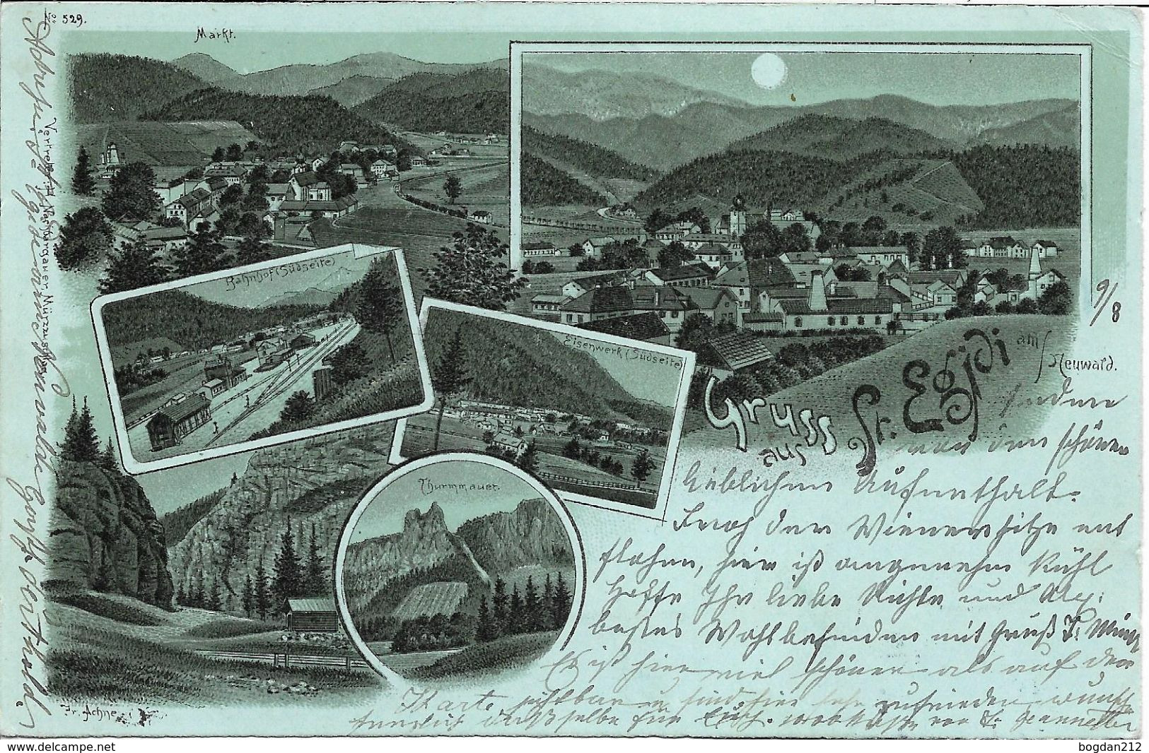 1901 - St.Aegyd Am Neuwalde , Gute Zustand, 2 Scan - Lilienfeld