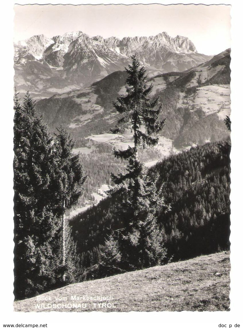 Österreich - Blick Vom Markbachjoch - Wildschönau Tirol - Wildschönau