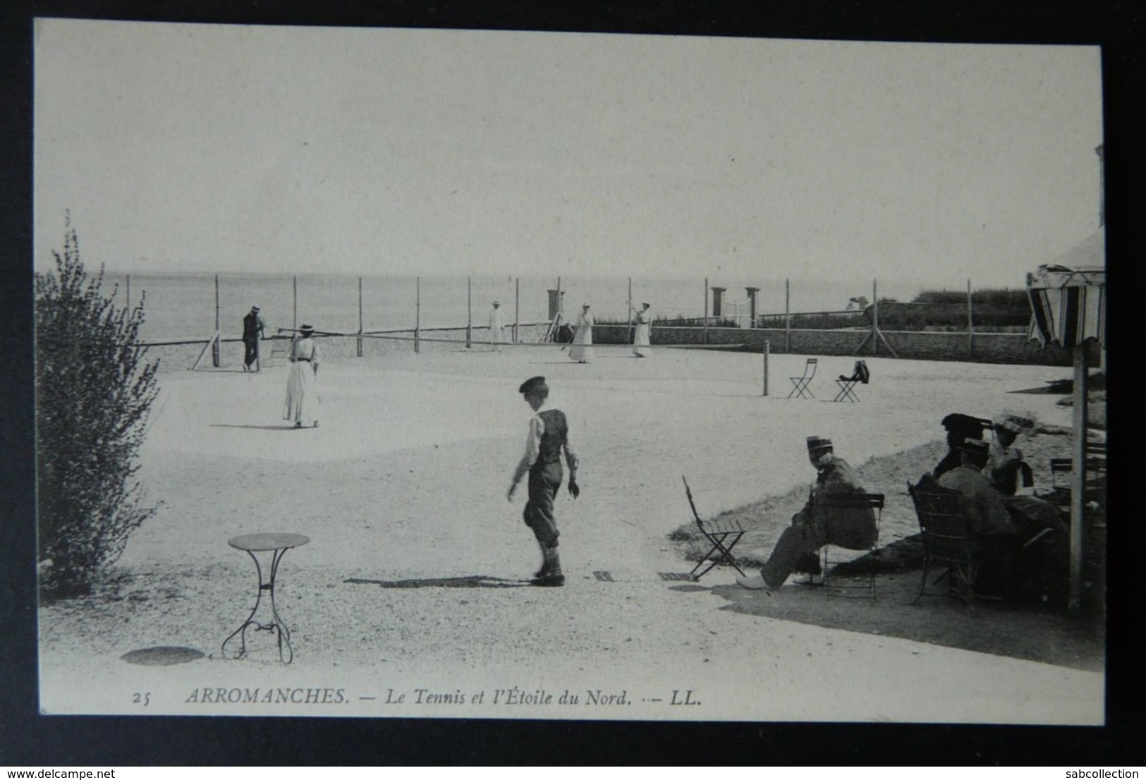 CPA N° 25 Arromanches - Le Tennis De L'étoile Du Nord - LL - Arromanches