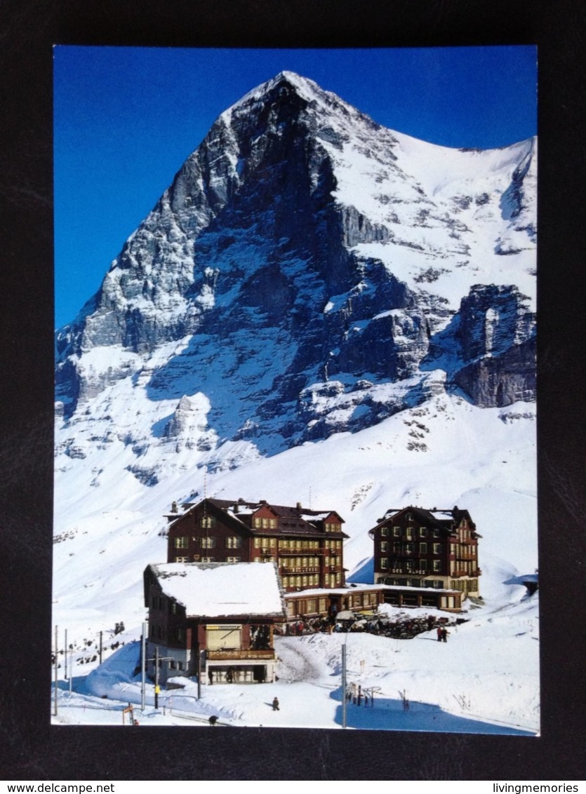 Switzerland, Circulated Postcard, « KLEINE SCHEIDEGG  » - Egg