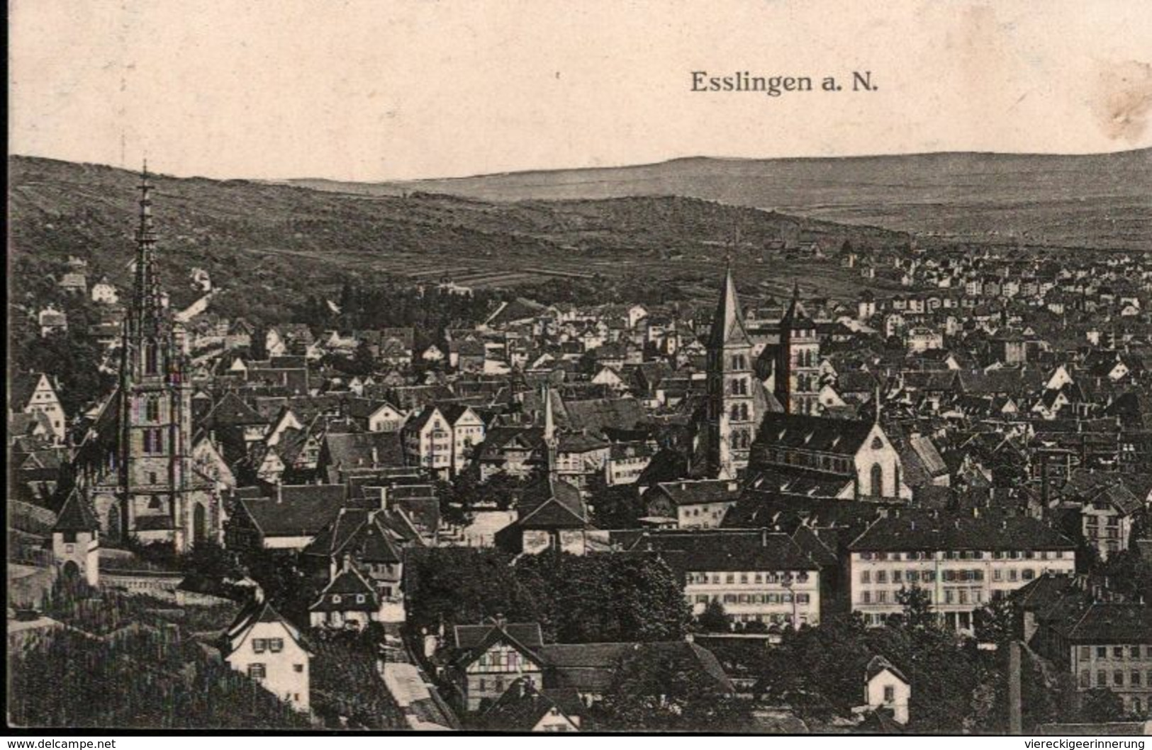 ! 3.9.1923 Inflation, Gebühr Bezahlt Esslingen - Storia Postale