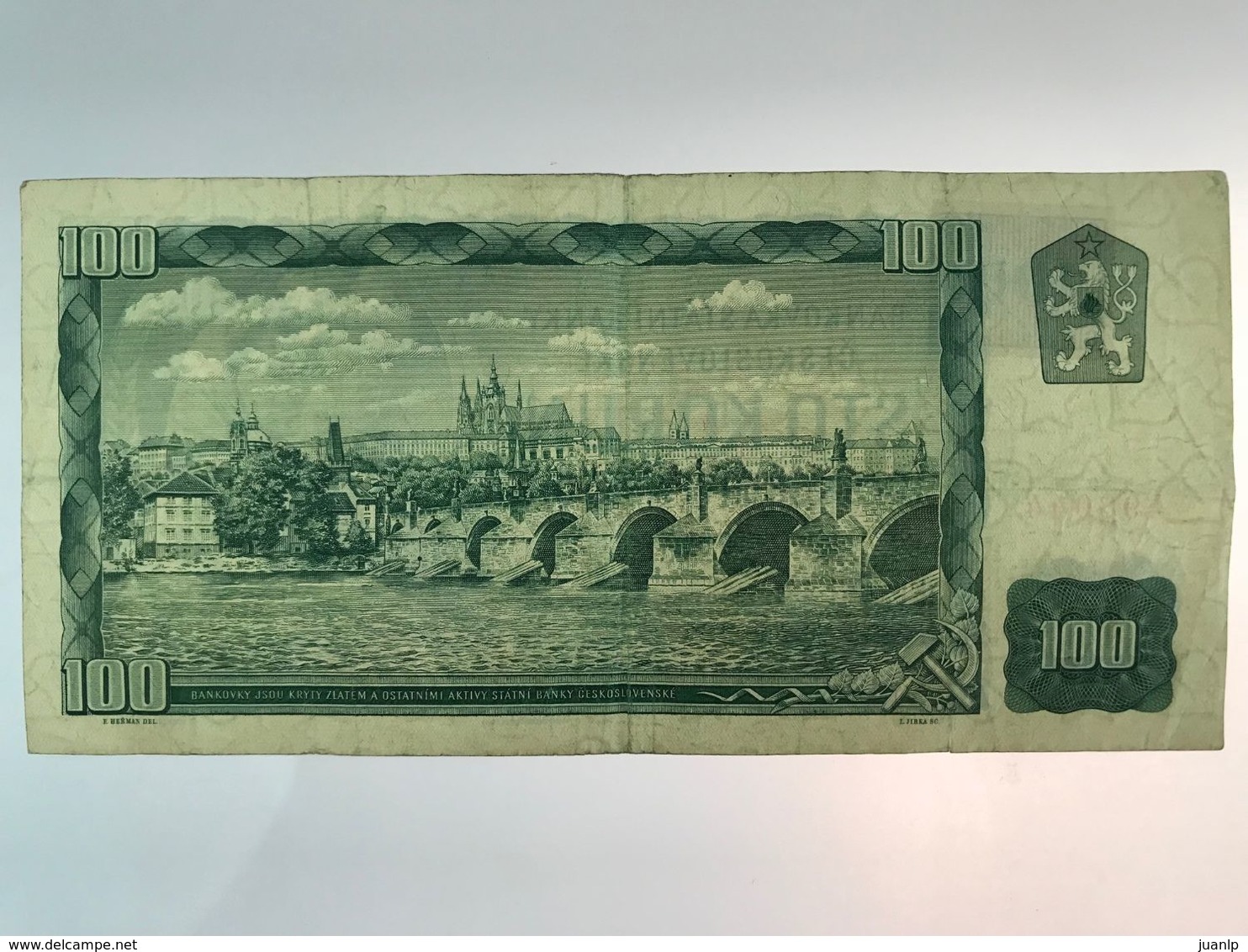 Billet De 100 Couronnes Tchèques - 1961 - Czechoslovakia