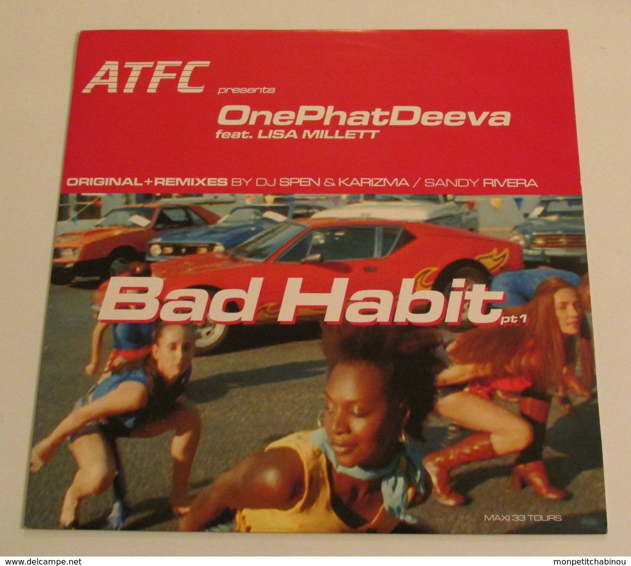 Maxi 33T ATFC Presents ONEPHATDEEVA Feat LISA MILLETT : Bad Habit - Dance, Techno En House