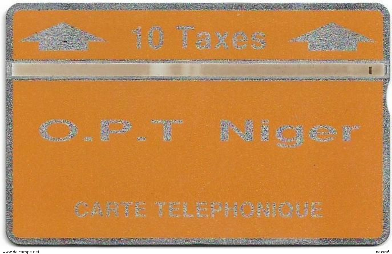 Niger - O.P.T. - L&G - Orange - 404C - 04.1994, 10Units, 6.000ex, Used - Niger