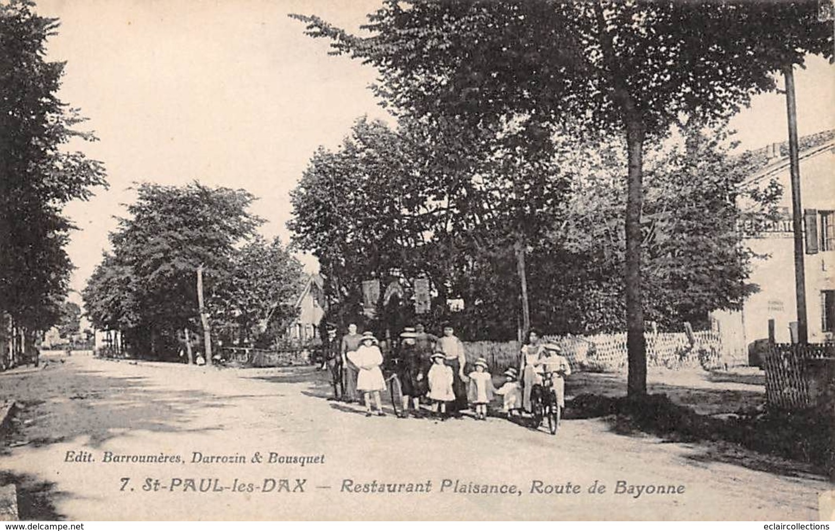 Saint Paul Les Dax        40         Restaurant PlaIsance Route De Bayonne               (voir Scan) - Other & Unclassified