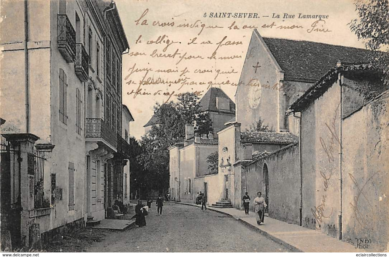 Saint Sever Sur Adour        40         Rue Lamarque         (voir Scan) - Saint Sever