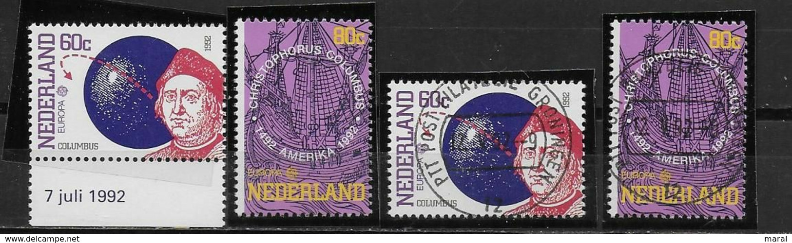 Nederland - 1992 - Y&T 1406/1407 - ** En O - Europa. - Neufs