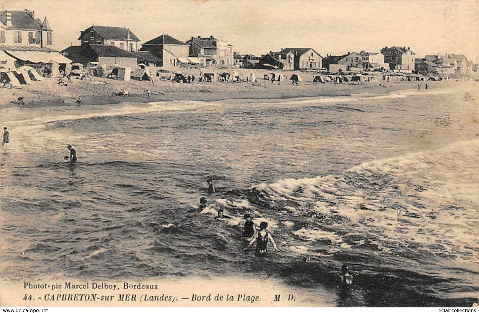 Capbreton       40       Bord De La Plage         (voir Scan) - Capbreton