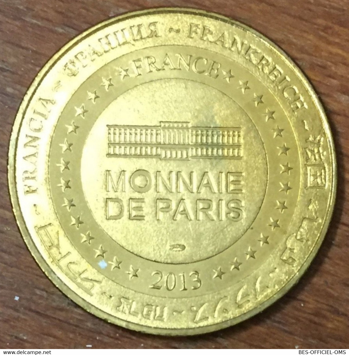 17 ZOO DE LA PALMYRE SINGE GIRAFE MDP 2013 MEDAILLE SOUVENIR MONNAIE DE PARIS JETON TOURISTIQUE MEDALS COINS TOKENS - 2013