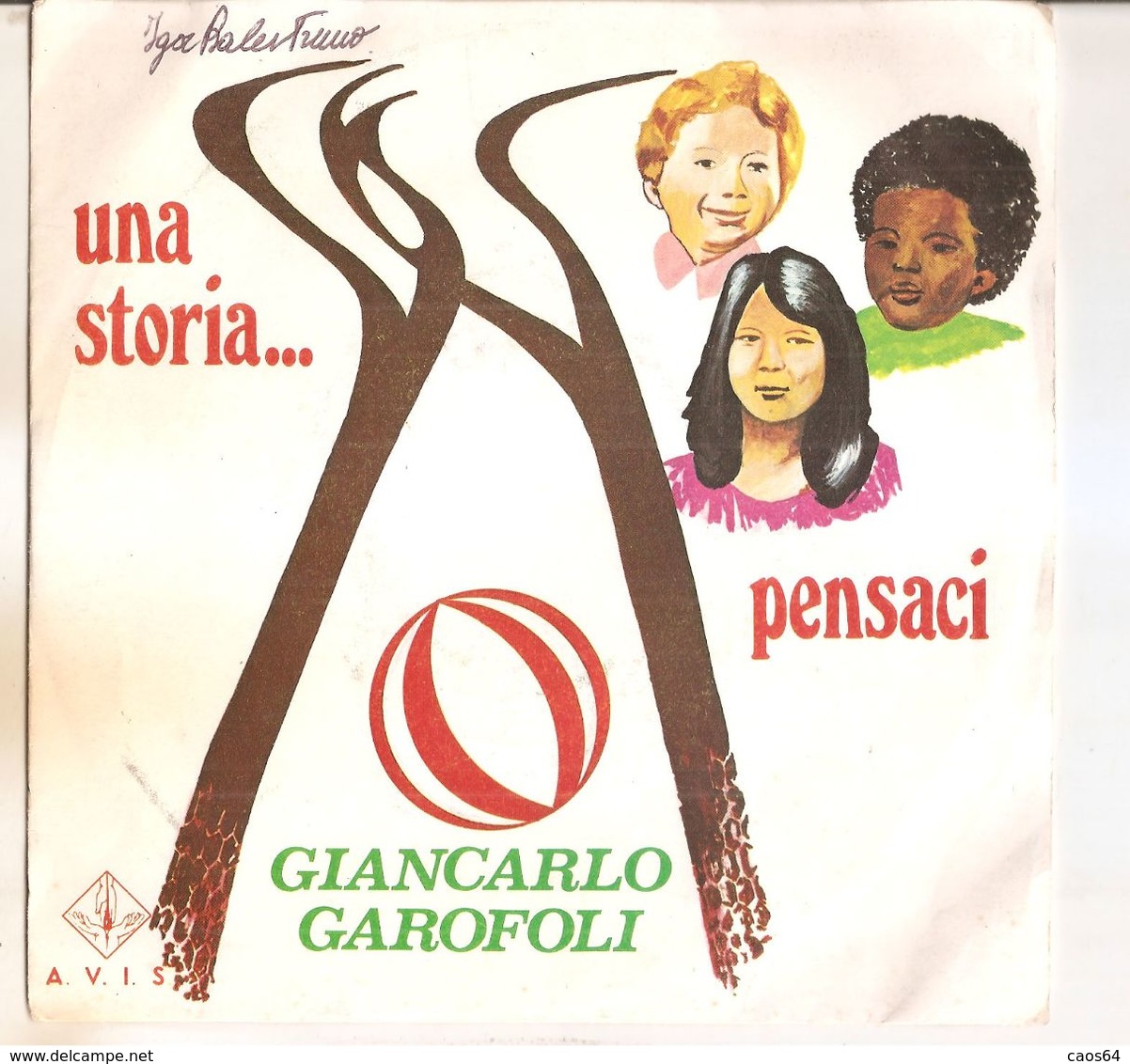 GIANCARLO GAROFOLI UNA STORIA... -  PENSACI  7" - Country & Folk