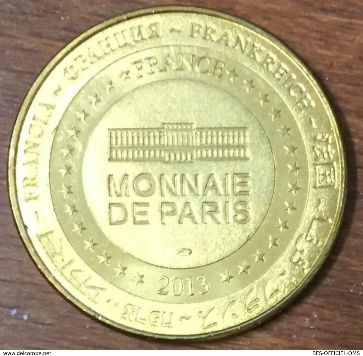 37 CHÂTEAU DE CHENONCEAU 1513 - 2013 MDP 2013 MEDAILLE SOUVENIR MONNAIE DE PARIS JETON TOURISTIQUE MEDALS COINS TOKENS - 2013