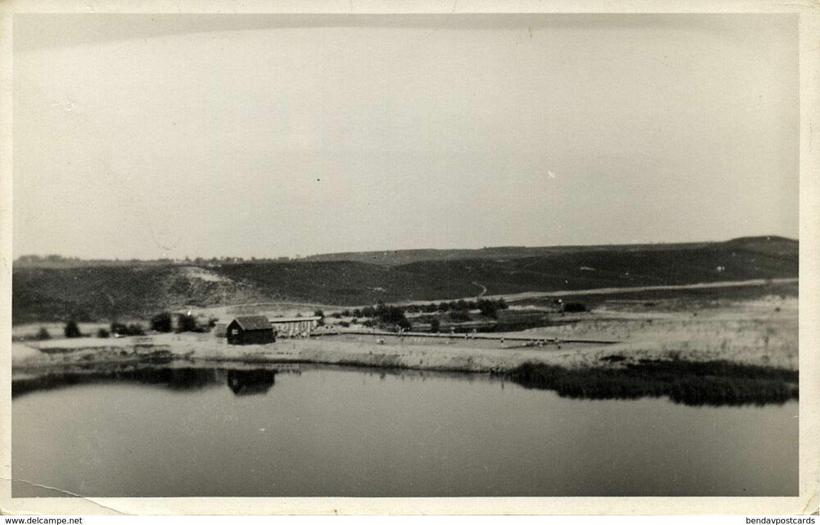 Nederland, BRUNSSUM, Natuur- En Strandbad De Zeekoelen (1950s) Ansichtkaart - Brunssum