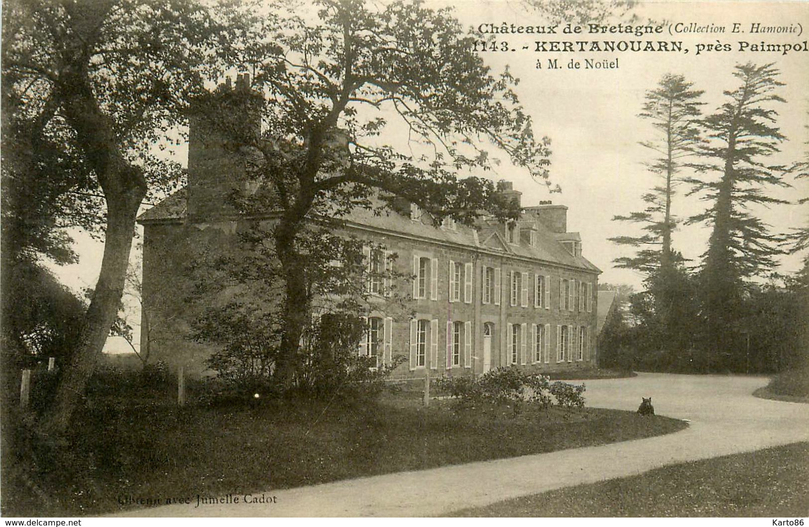 Ploubazlanec * Château De Kertanouarn * Près Paimpol * à M.DE NOUËL - Ploubazlanec