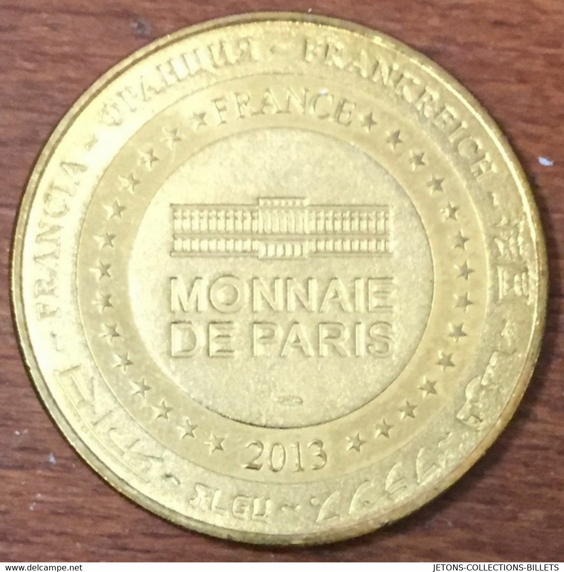 15 PAYS DE SALERS CANTAL AUVERGNE MEDAILLE SOUVENIR MONNAIE DE PARIS 2013 JETON TOURISTIQUE MEDALS COINS TOKENS - 2013