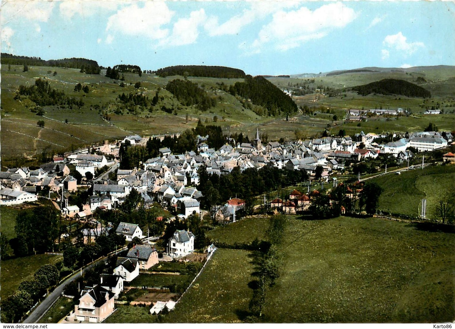 Allanche * Vue Générale Aérienne - Allanche