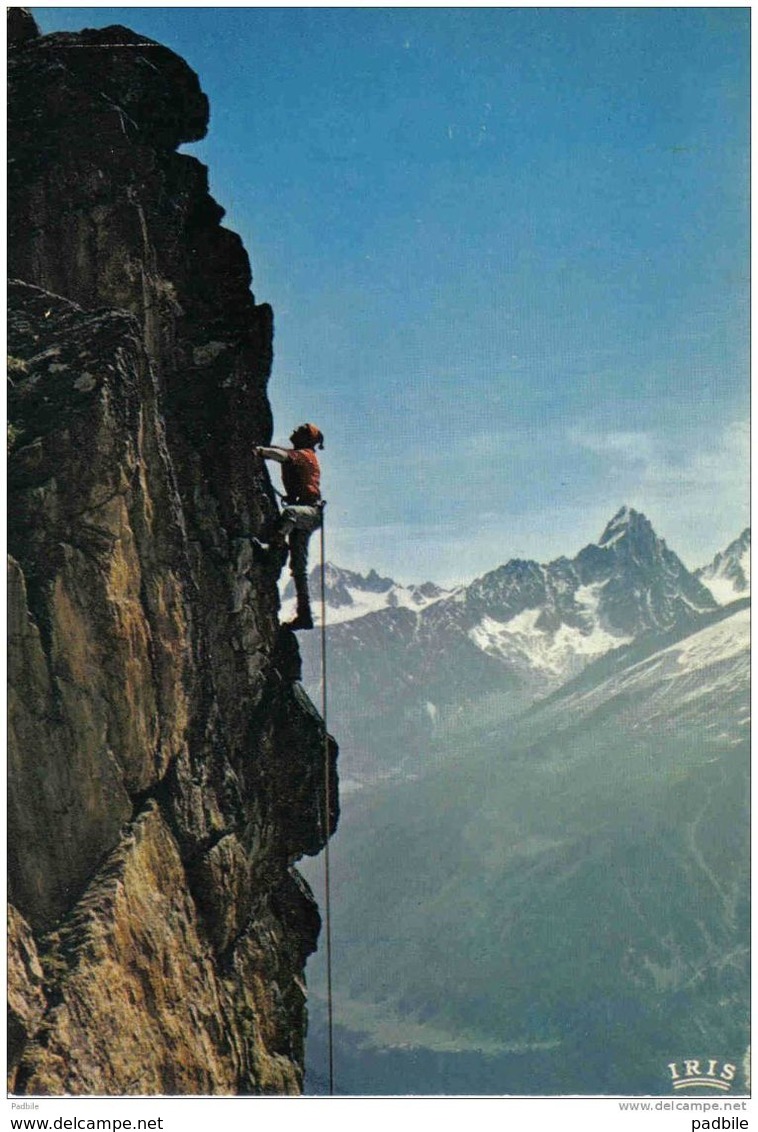 Carte Postale  Escalade  Alpinisme Trés Beau Plan - Escalade