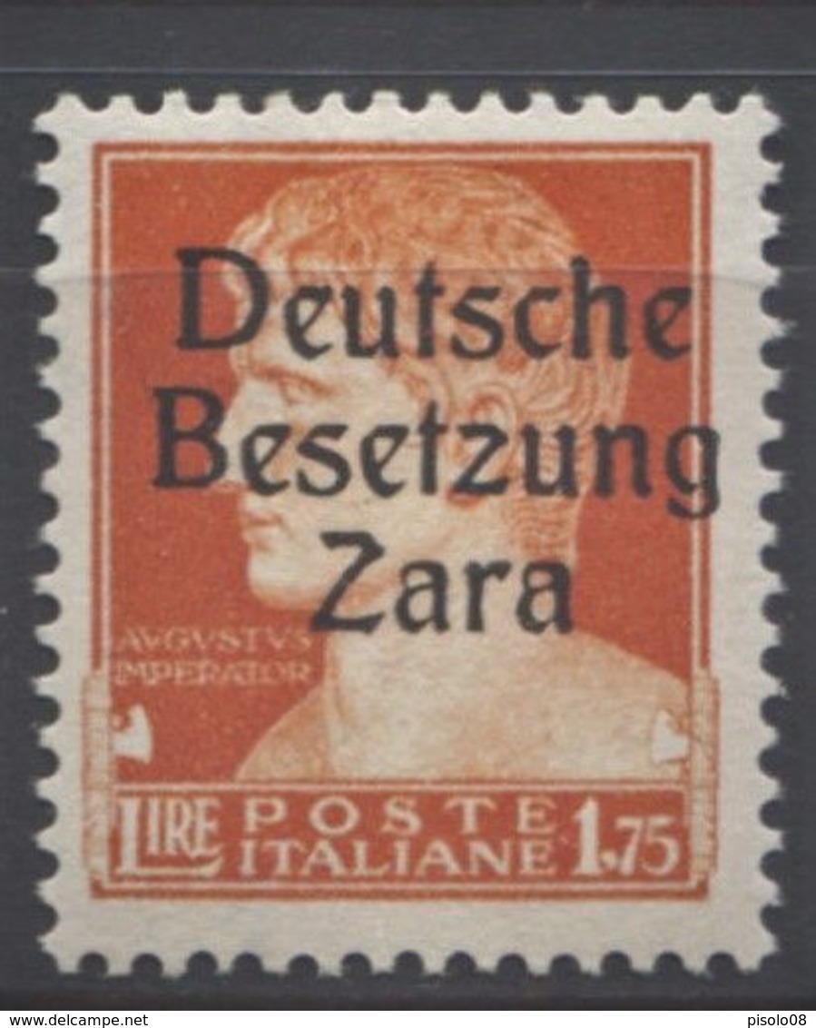 OCCUPAZIONE TEDESCA ZARA 1943 1, 75 ** MNH - Deutsche Bes.: Zara