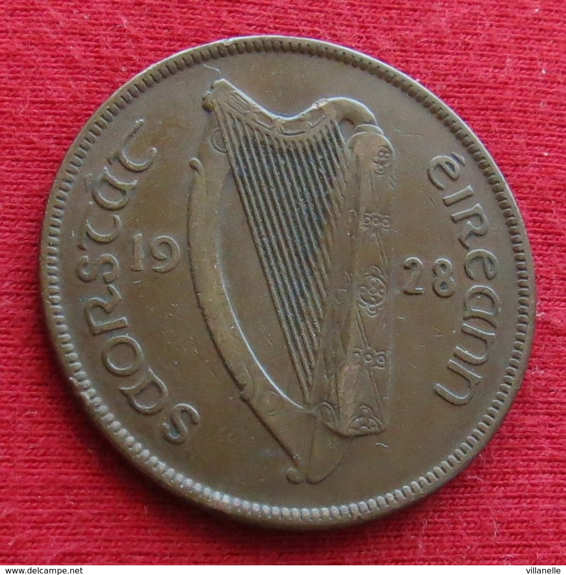 Ireland 1 Penny 1928 KM# 3  *V1  Irlanda Irlande Ierland Eire - Irlanda