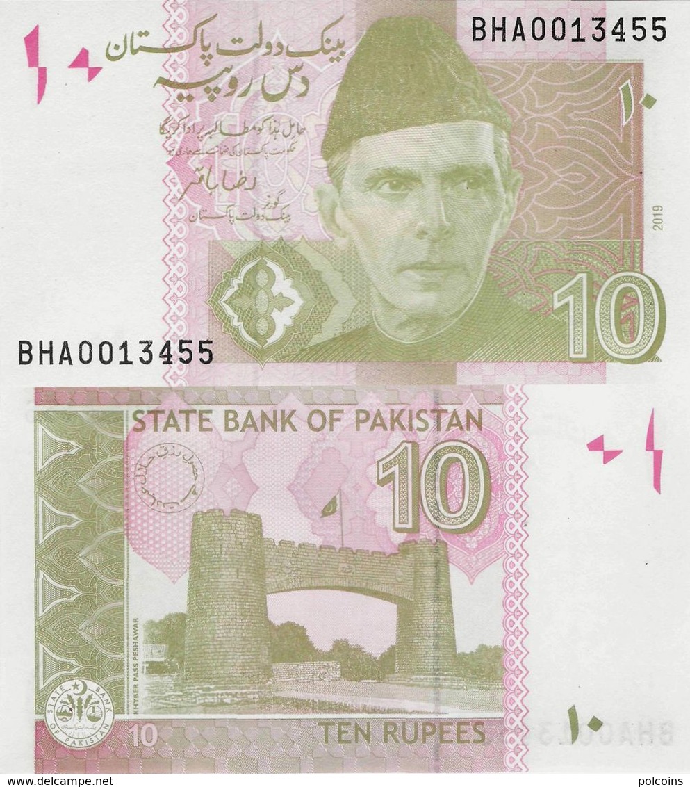 Pakistan 2019 - 10 Rupees - Pick NEW UNC - Pakistan