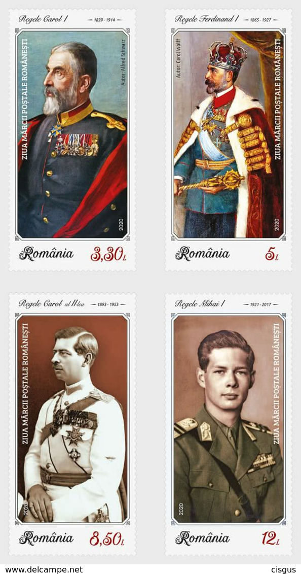 Romania Rumänien Delivery Within 4 Weeks MNH ** Ru 2020 - 76 Romanian Postage Stamp Day - The Uniforms Of The Romanian R - Nuevos