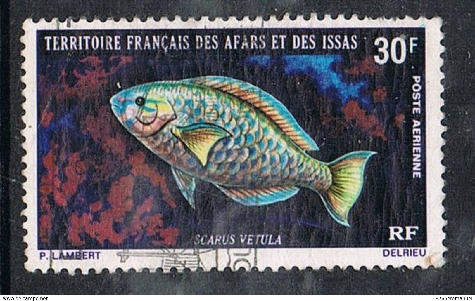 AFARS ET ISSAS AERIEN N°66 - Used Stamps